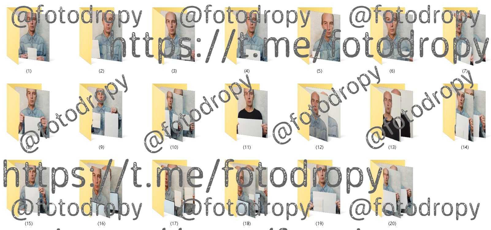 PhotoDrop Male 32