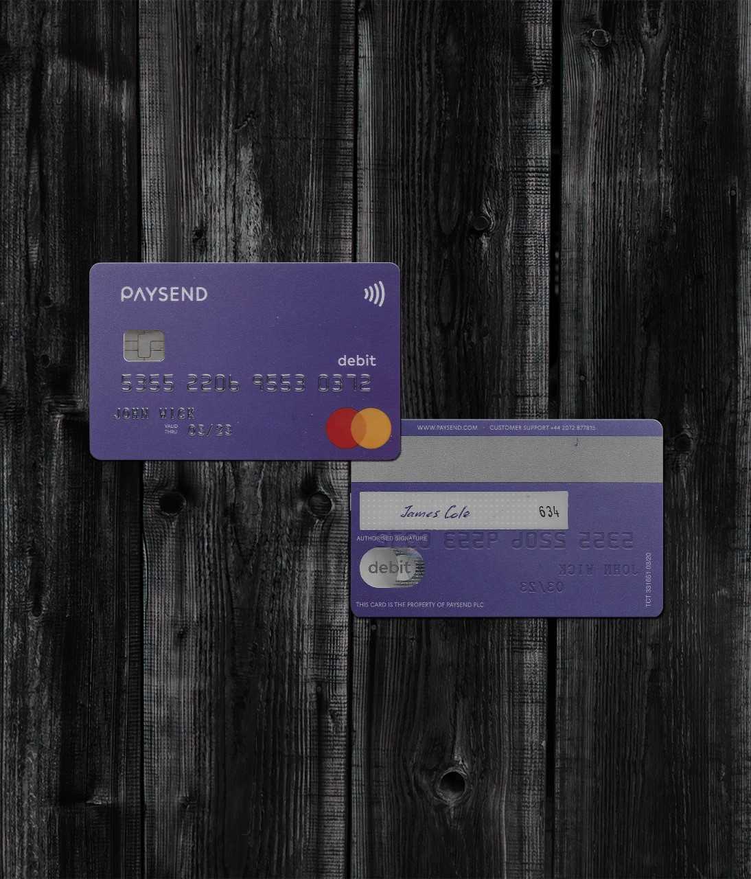 Paysend Card PSD2