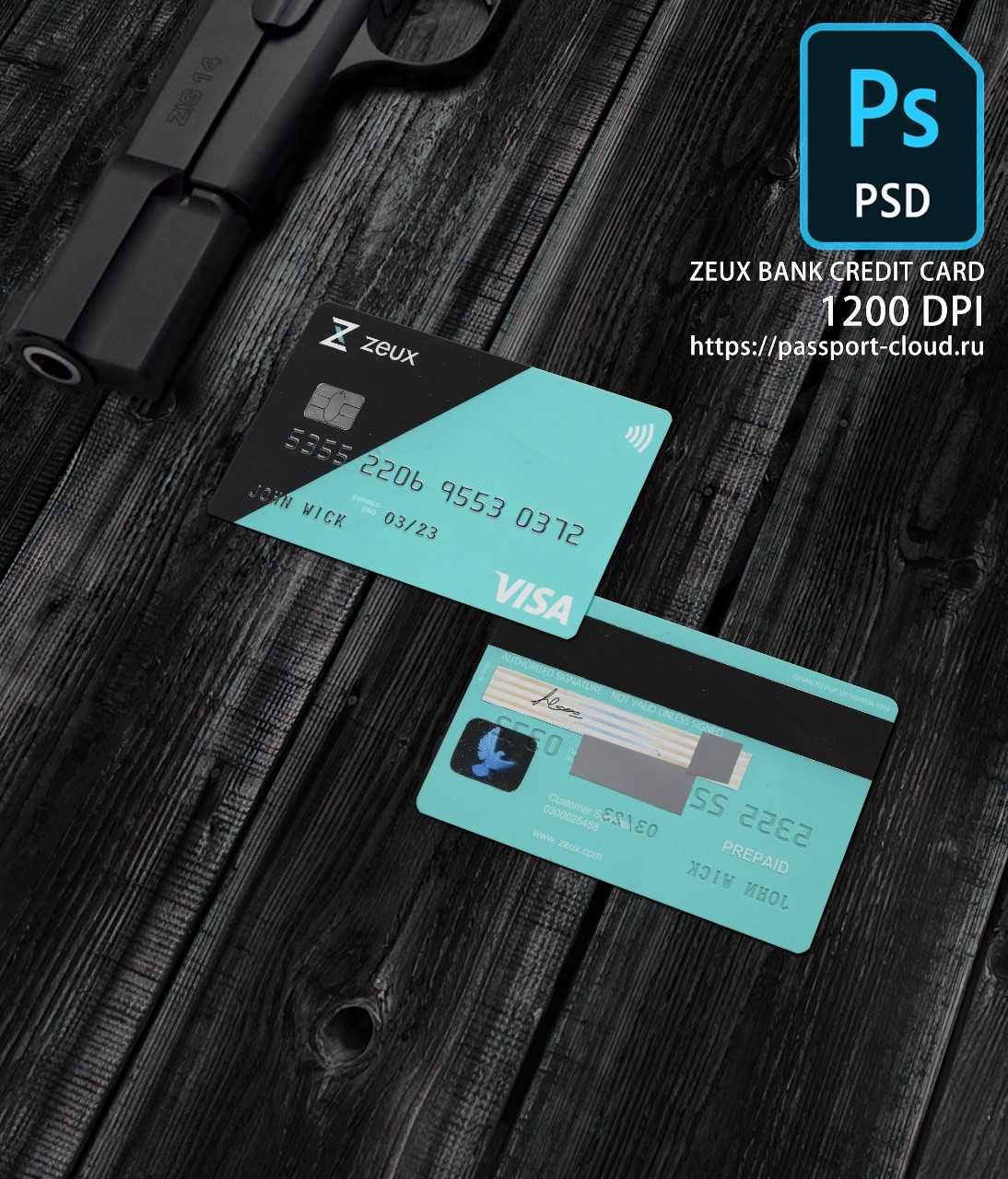 Zeux Bank Credit Card PSD1
